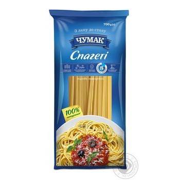 Chumak Spaghetti Macaroni 700g - buy, prices for MegaMarket - photo 1