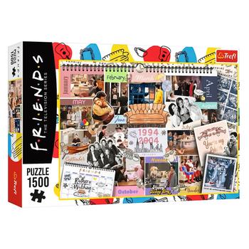 Trefl Friends Calendar Pages Puzzle 1500 elements - buy, prices for Tavria V - photo 1