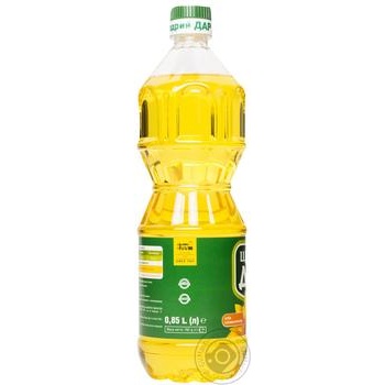 Schedryy dar sunflower unrefined oil 850ml - buy, prices for MegaMarket - photo 5