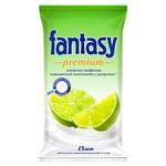 Салфетки влажные Fantasy Premium с ароматом кокосовой воды и лайма 15шт