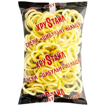 ХруStyle Sour Cream with Herbs Flavored Onion Rings 80g