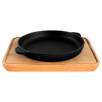 Brizoll Portioned Cast-Iron Frying Pan with Stand 180х25mm - buy, prices for METRO - photo 1