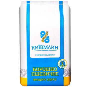 Мука Киев Млын пшеничная 5кг - купить, цены на Auchan - фото 1