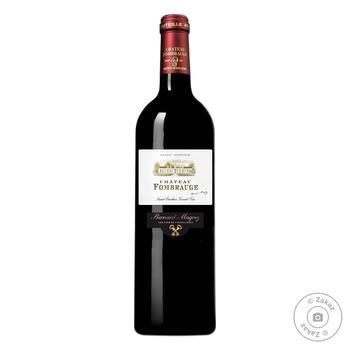 Chateau Fombrauge St. Emilion Grand Cru Red Dry Wine 14.5% 0.75l - buy, prices for Vostorg - photo 1