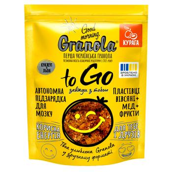 Good Morning To Go with Dried Apricots Granola 140g - buy, prices for MegaMarket - photo 1