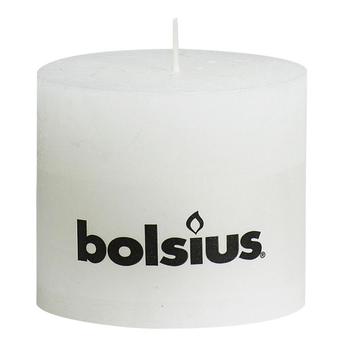 Bolsius Rustic White Candle 100/100