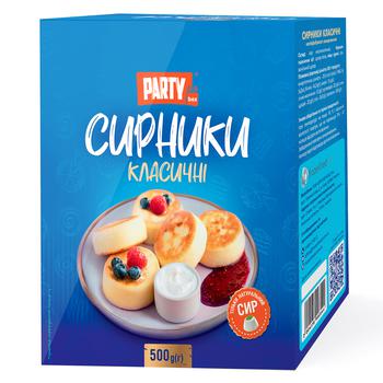 Сирники Party Box Класичні 500г - купити, ціни на NOVUS - фото 1