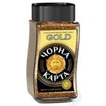 Кава Чорна карта Gold розчинна 190г