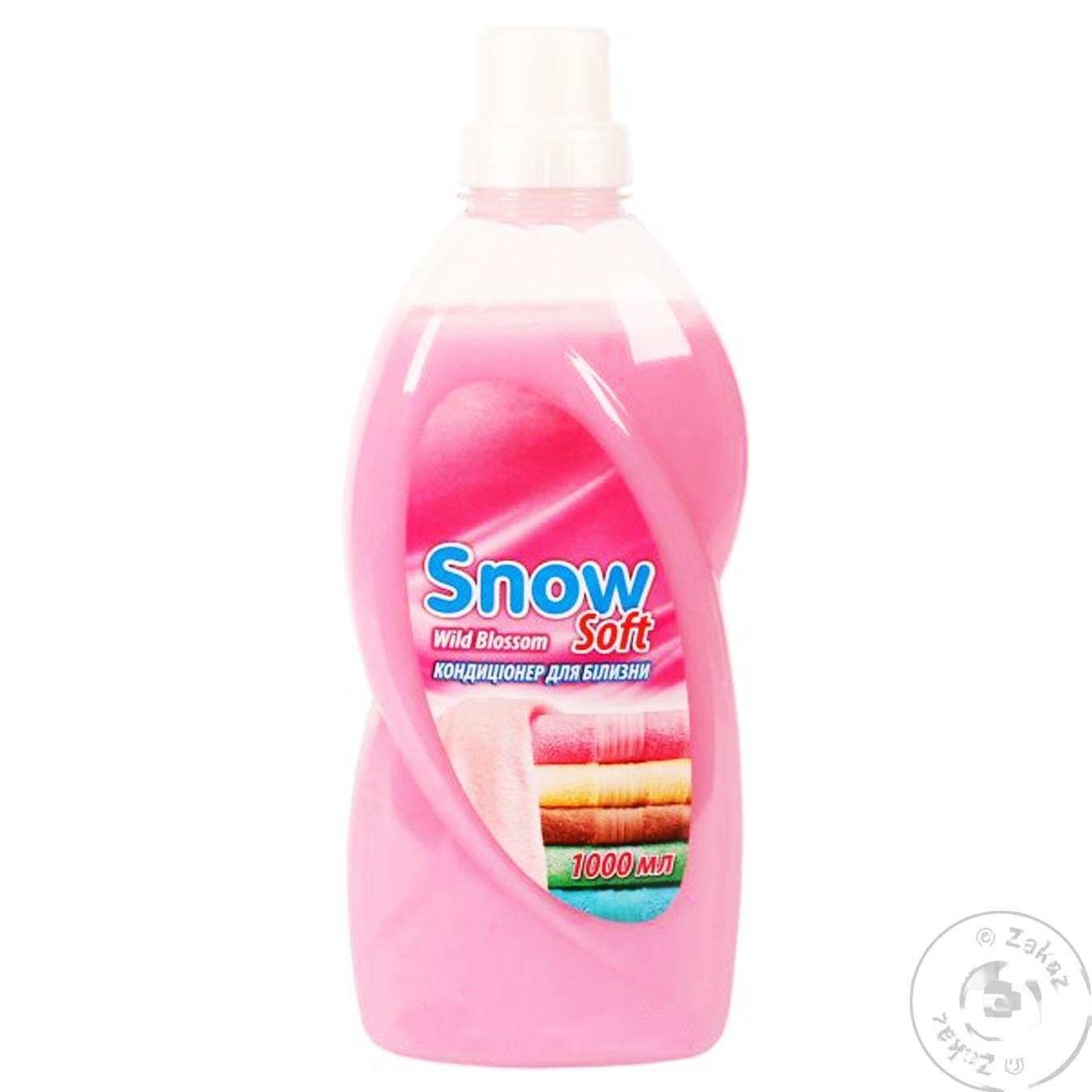 

Кондиционер Snow soft wild blossom для белья 1л