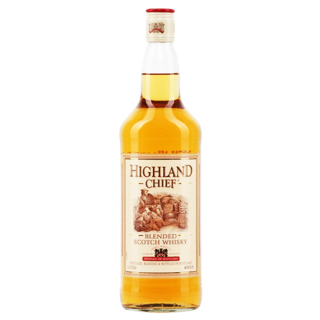 

Виски Highland Chief 3 YO Blended 40% 1л