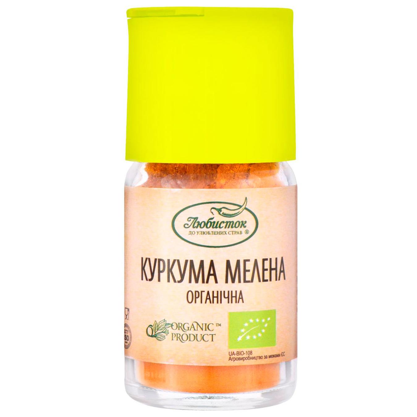 

Куркума Любисток Organic молотая 30г
