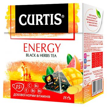 Чай черный Curtis Energy 1,8г*18шт