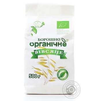 Мука Козуб продукт овсяное органическое 0,5кг купить, цены на МегаМаркет - фото 1