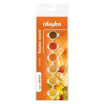 Ideyka Autumn Colors Acrylic Paints 2.5ml*6pcs - buy, prices for NOVUS - photo 1
