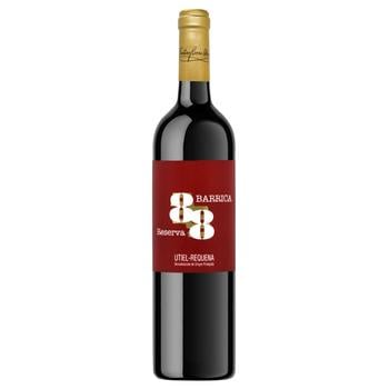 Barrica 88 Reserva Utiel-Requena Red Dry Wine 13% 0.75l - buy, prices for - photo 1