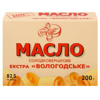 Starokozavchiy Syr Vologodske Butter 82.5% 200g - buy, prices for Tavria V - photo 1