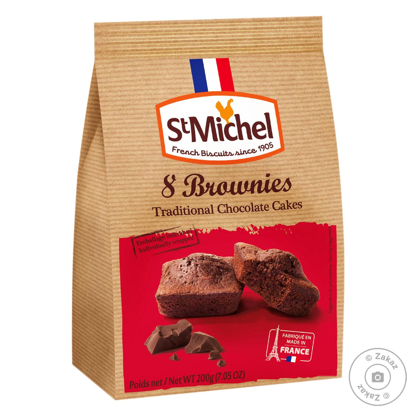 

Пирожное St Michel Brownies Брауни с черным шоколадом 200г