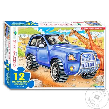 Kyiv Toy Factory Jeep Safari Puzzles 12 Elements - buy, prices for Tavria V - photo 1