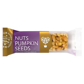 Tekmar Nuts and Pumpkin Seeds Bar 35g