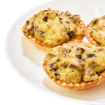 With Cheese And Mushrooms Mini-Tart 50g