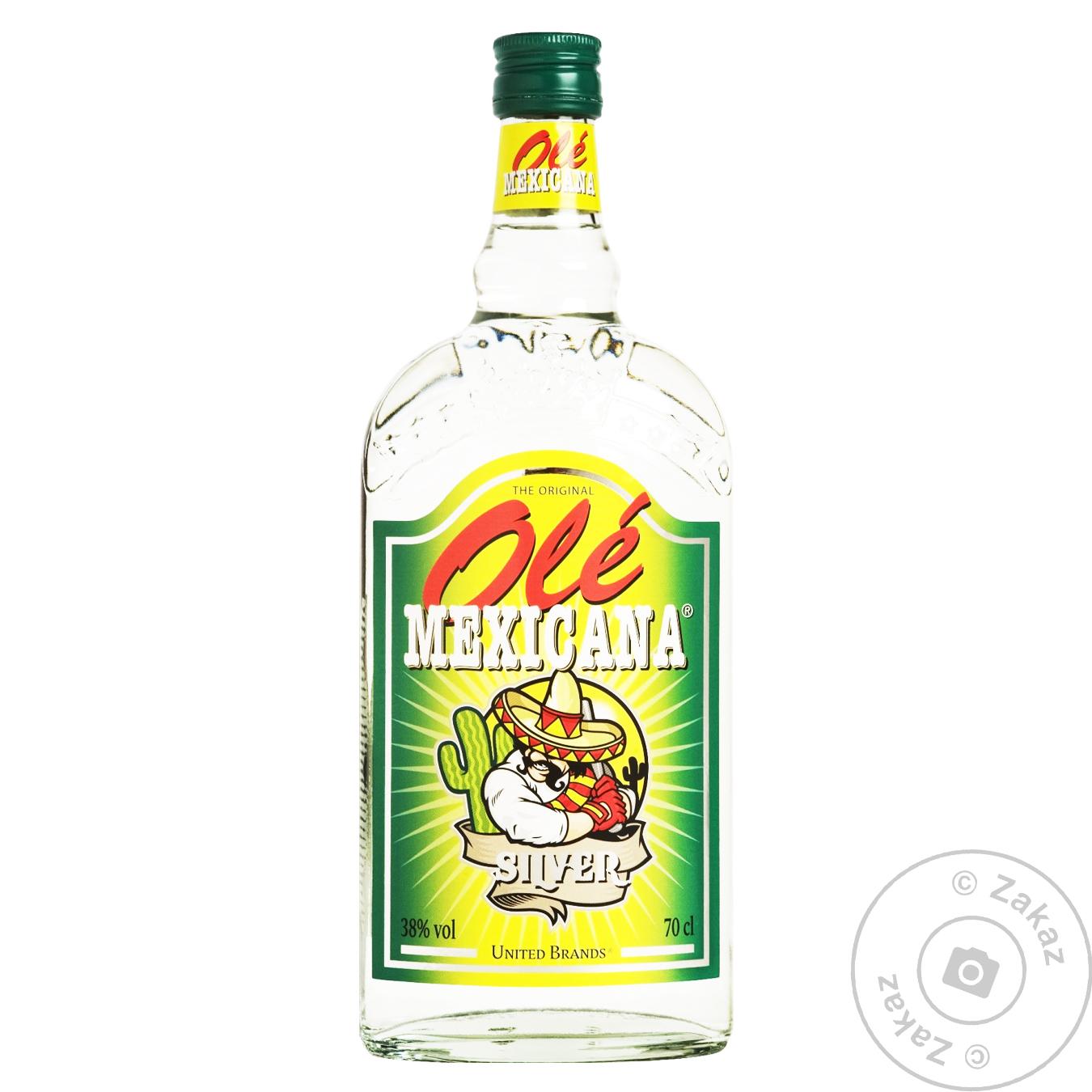 

Текила Ole Mexicana Silver 38% 0.7л