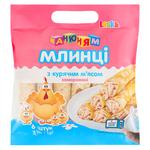 Млинці Laska Ма-ню-ням з курячим м'ясом 370г