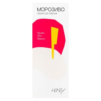 Honey Cashew-Lychee-Lemon Ice Cream 75g