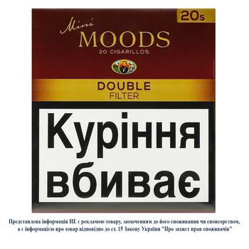 Сигариллы Dan Moods Mini Double Filter 20шт - купить, цены на - фото 1