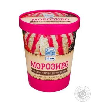 Морозиво Лімо з наповнювачем Лісова ягода 500г купити, ціни на МегаМаркет - фото 2