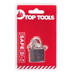 Замок висячий чугунный Top tools 30мм 2 ключа 90u300
