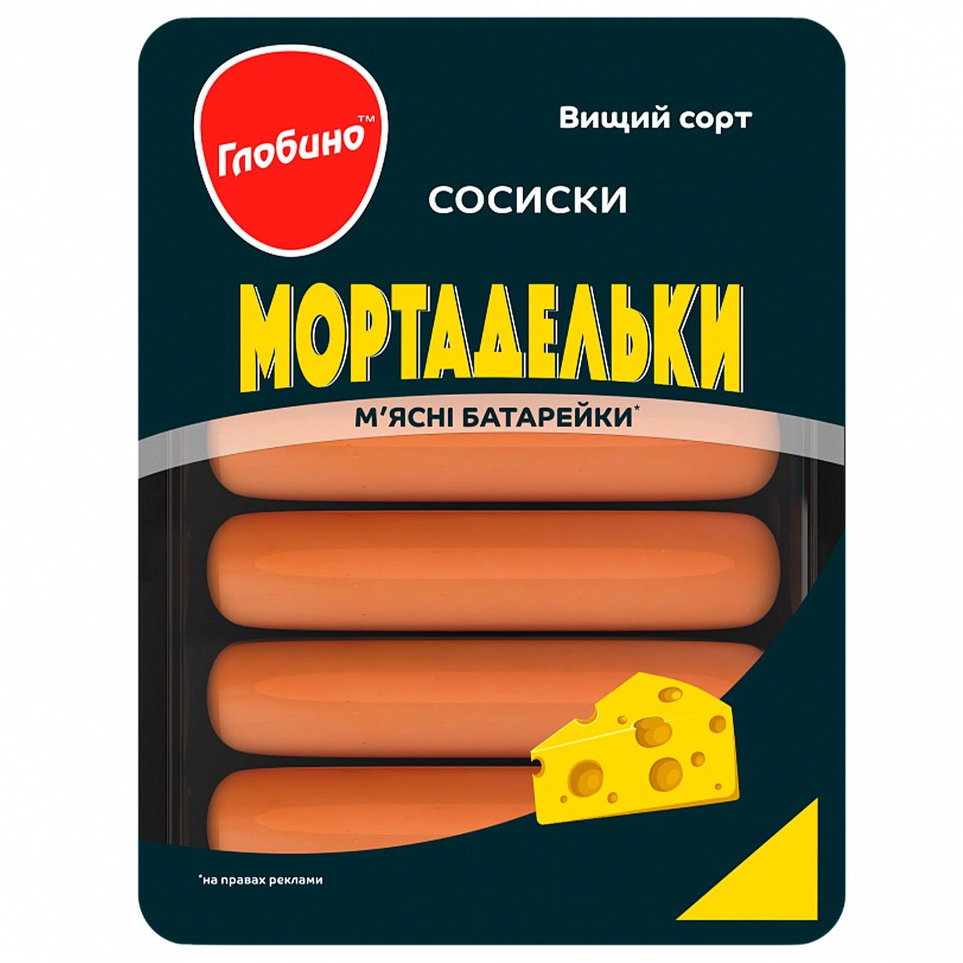 

Сосиски Глобино Мортадельки высший сорт 275г