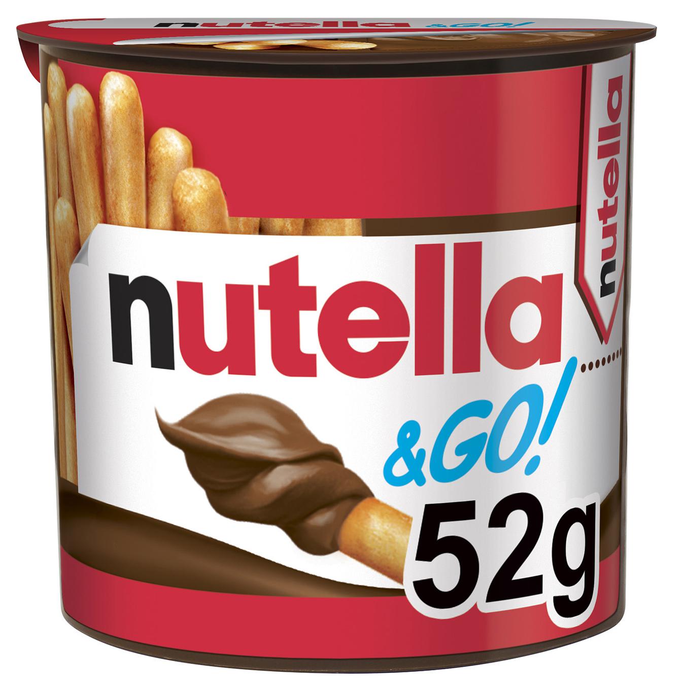 

Ореховая паста с какао Nutella и Хлебные палочки (Nutella&Go) 52г