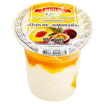 Десерт Кілія персик-маракуя 9% 450г - купити, ціни на Таврія В - фото 1