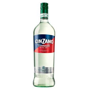 Cinzano Extra Dry Vermouth 1l - buy, prices for NOVUS - photo 1