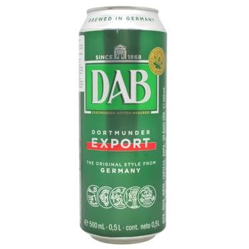 Пиво Dab Original светлое 5% 0,5л - купить, цены на Auchan - фото 2