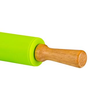 Kamille Rolling Pin for Dough Silicone 43.5x5.5cm - buy, prices for - photo 4