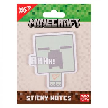 Yes Minecraft Creeper Sticky Notes 40pcs