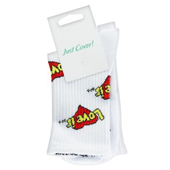 Just Cover! Love is Unisex Socks Size 36-39 - buy, prices for - photo 1