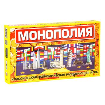 Игра Strateg Монополия большая 50-27-4см - купить, цены на Таврия В - фото 1