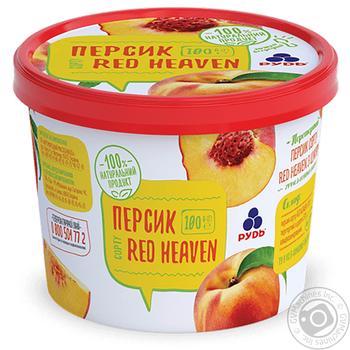 Персик Рудь Red Heaven перетертый и быстрозамороженный 100г купить, цены на МегаМаркет - фото 1