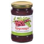 Crushed Lingonberries with Sugar 350g