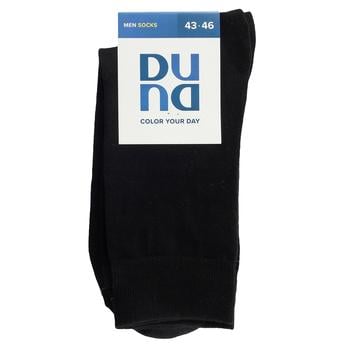 Duna 2142 1000 Black Men's Socks Size 27-29