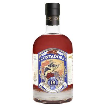 Ром Contadora 18 лет 40% 0,7л - купить, цены на NOVUS - фото 1