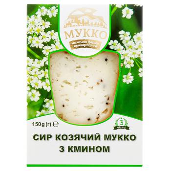 Mukko Goat Cheese with Cumin 150g - buy, prices for Auchan - photo 1