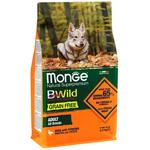 Корм сухий Monge Bwild Grain Free з качкою та картоплею для собак всіх порід 2,5кг