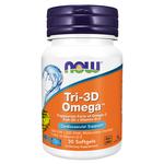 Добавка дієтична Now Tri-3D Омега у м'яких капсулах №30