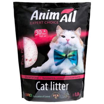 AnimAll Pink Silica Gel Cat Litter 3.8l - buy, prices for - photo 1