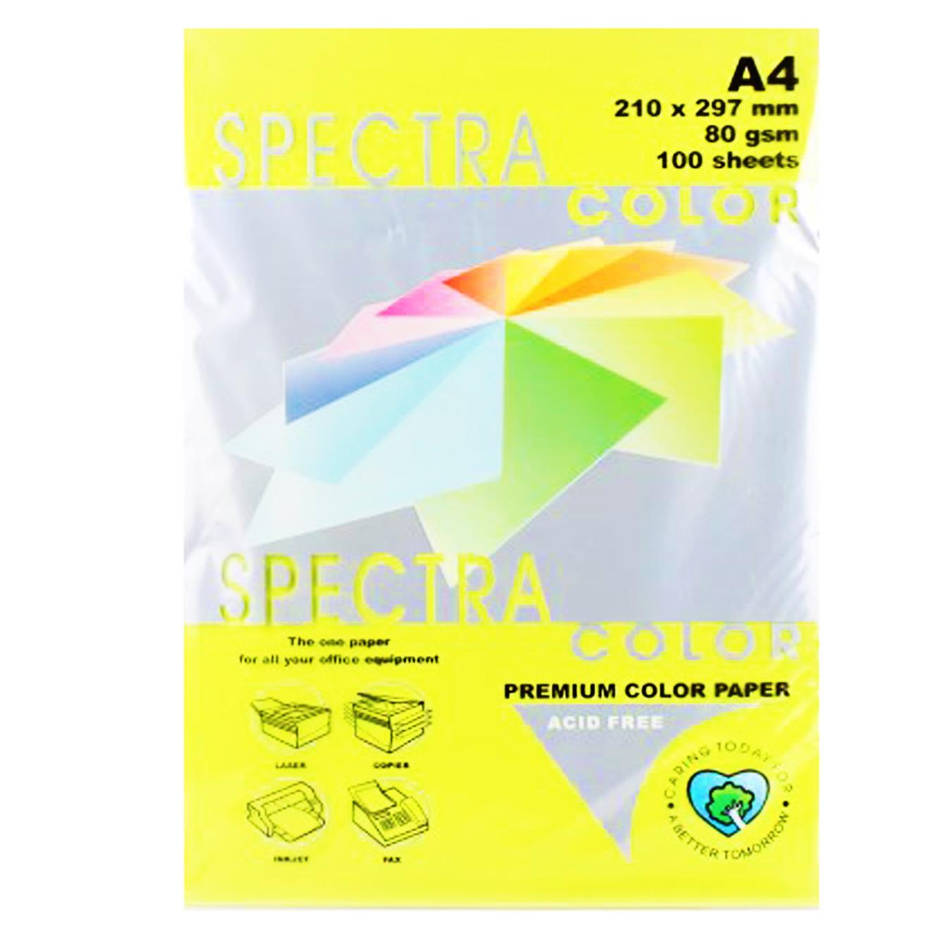 

Бумага Spectra Color зеленая А4 100 листов 80г/м2