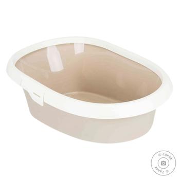 Litter box for cats Trixie with a side Paulo 39 x17x58cm plastic - buy, prices for - photo 1