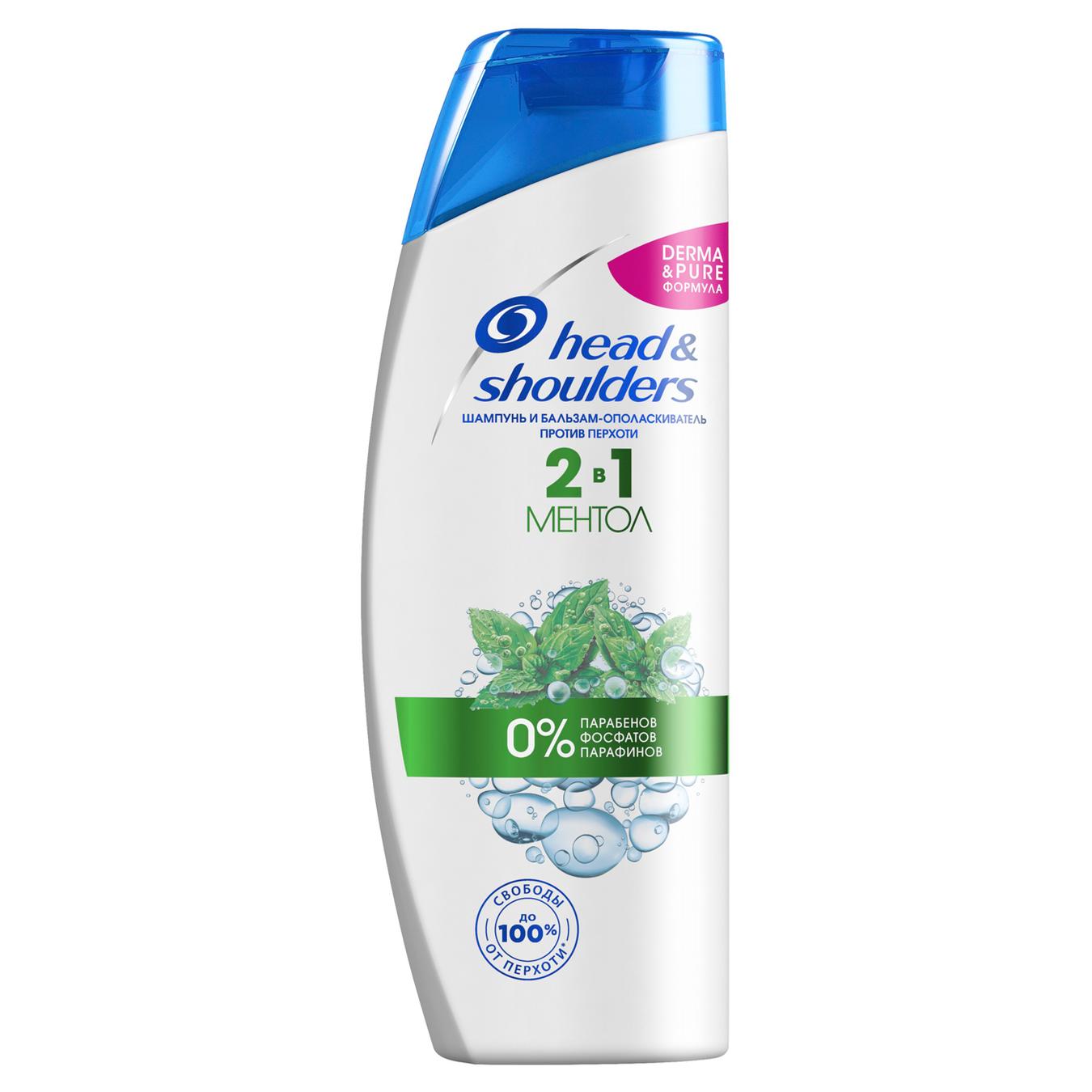 

Шампунь Head & Shoulders Свежесть ментола 2в1 540мл